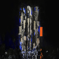 Polansky Art - Acrylic Painting
 #179, ArsSonic, 2020, acrylic - mixed media on canvas, 50 x 60 cm. 